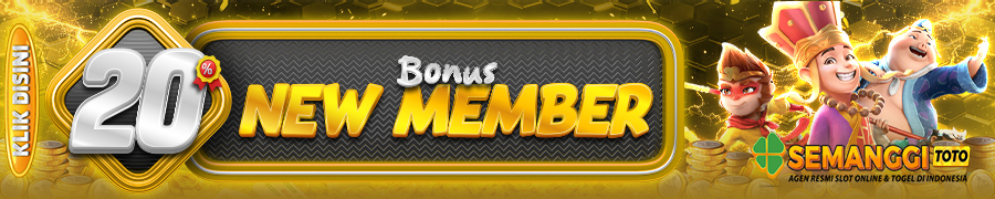 BONUS NEW MEMBER SEMANGGITOTO